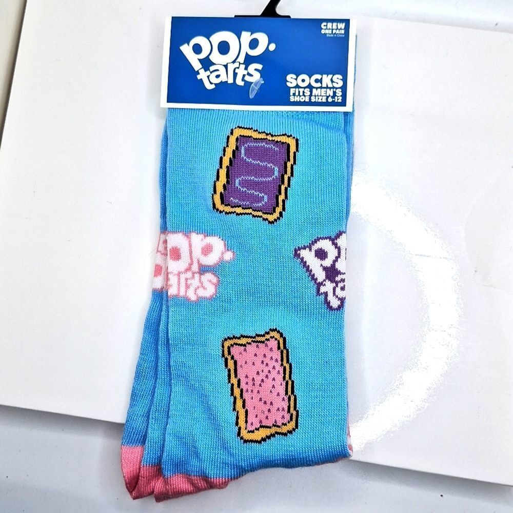 Kellogs pop tarts fun graphic crew socks